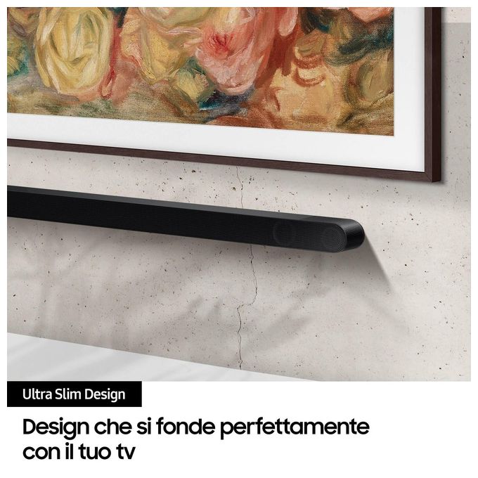 Samsung HW-S800D Serie S Soundbar 3.1.2 Canali Dolby Atmos Wireless 10 Speaker Subwoofer Wireless Q-Symphony Alexa colore Nero