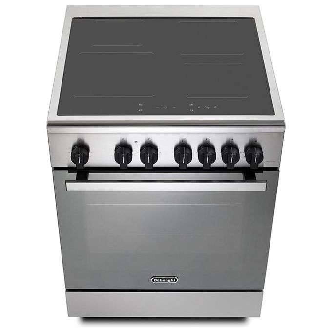 De'Longhi DMX64INL Cucina a Libera Installazione Induzione 4 Zone 69 L 9 Funzioni Classe A (87x60x60 cm) colore Inox