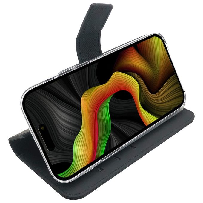 Celly Wally Case per iPhone 15 Pro Max Nero