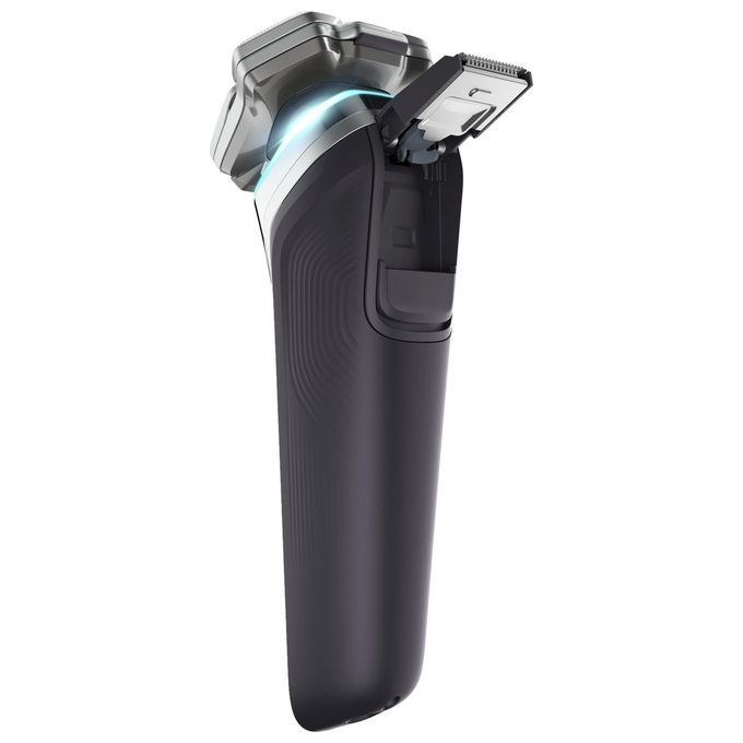 Philips S9974-35 Shaver Series 9000 Rasoio elettrico rotativo Wet and Dry 3 testine autonomia 60 min colore Cromo