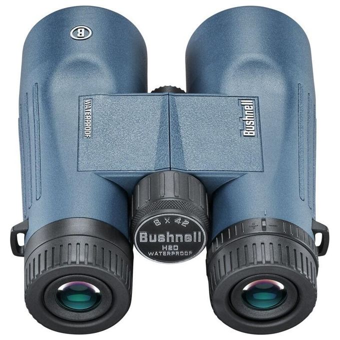 Bushnell 158042R Binocolo Impermeabile 8x42 con Prismi BAK-4 Roof colore Blu Scuro