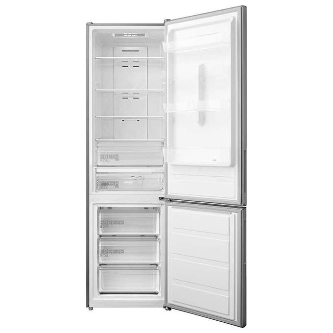 Midea MDRB489FGE02OE Frigorifero Combinato 330 L 201 cm Classe E 41 dB No Frost Multi Air Flow colore Acciaio Inox