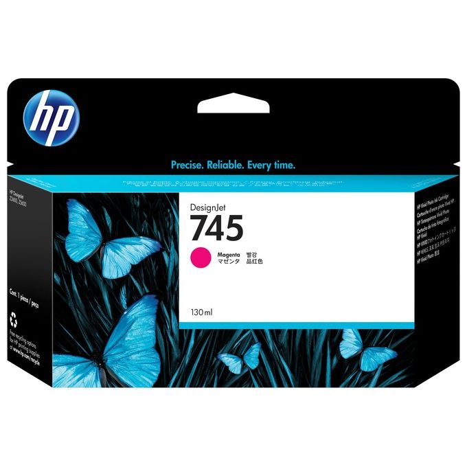 HP Cartuccia Magenta Designjet hp 745  130 ml