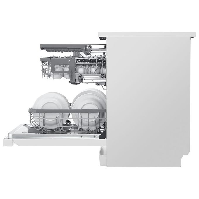 LG DF365FWS Lavastoviglie Libera Installazione 14 coperti Classe B 43 dB Wi-Fi TrueSteam QuadWash (85x60x60 cm) colore Bianco