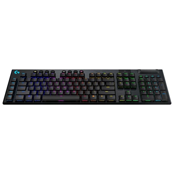 Logitech G 920-008910 Tastiera Gaming Wireless Bluetooth QWERTY Retroilluminata Carbonio