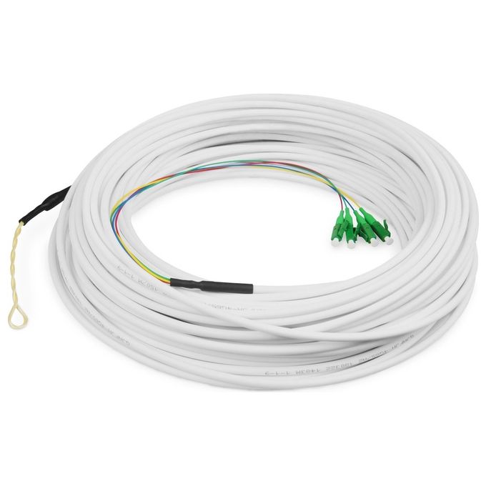 Digitus Digitus Cavo di Discesa Ftth Mono Splitmodale 4 Fibre 4 Lc-Apc 50mt
