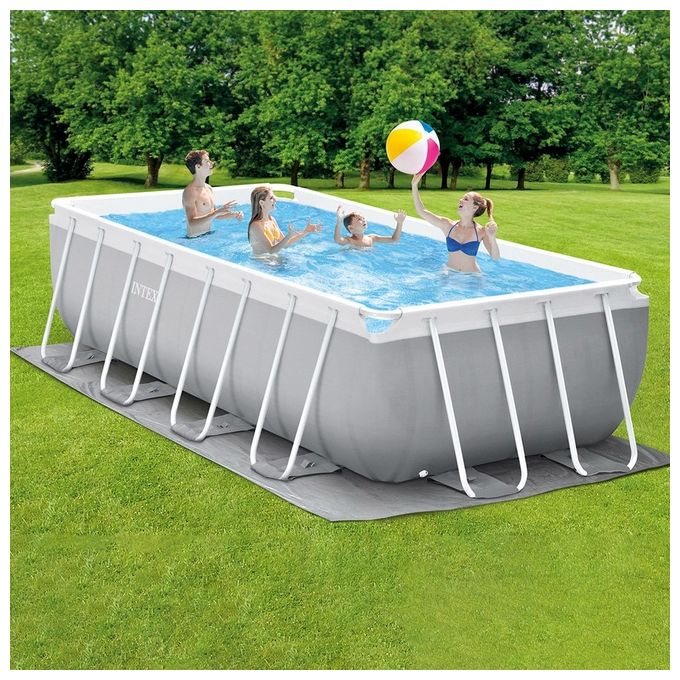 Intex 26792NP Piscina Fuori Terra Rettangolare Intex 26778 488 x 244 x 107 cm 488x244x107 cm