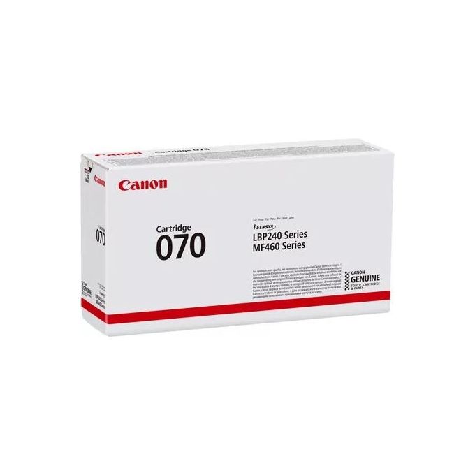 Canon 070 5639C002 Toner Originale Serie i-SENSYS MF460 LBP240 3000 pagine colore Nero