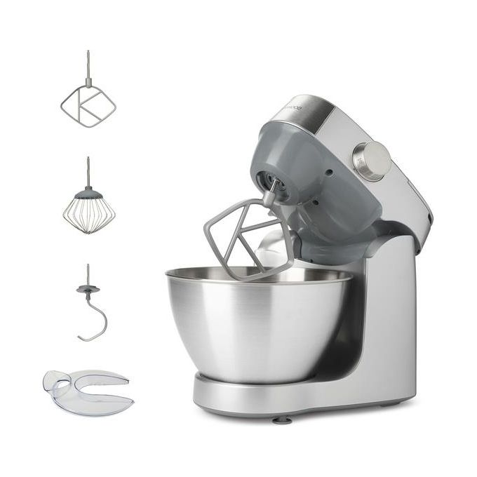 Kenwood KHC29.A0SI Prospero+ Impastatrice Planetaria 1000W Ciotola 4,3L 8 Velocita' Paraschizzi colore Argento