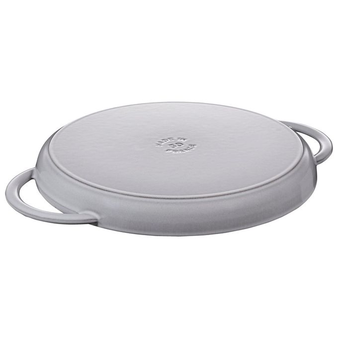 Staub bistecchiera induzione rotonda 30cm grigio grafite
