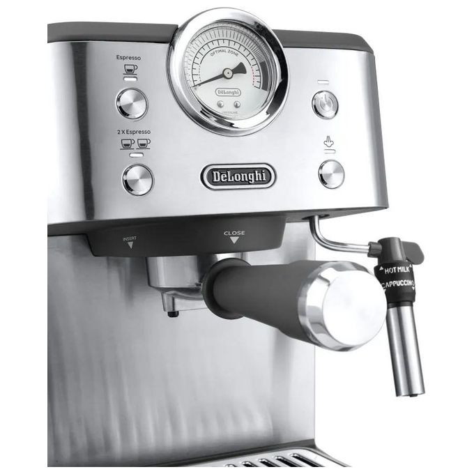De'Longhi EM450.M Linea Classic Macchina da caffe' Manuale 1,7 L 15 bar 1350 W Montalatte colore Nero Acciaio Inox