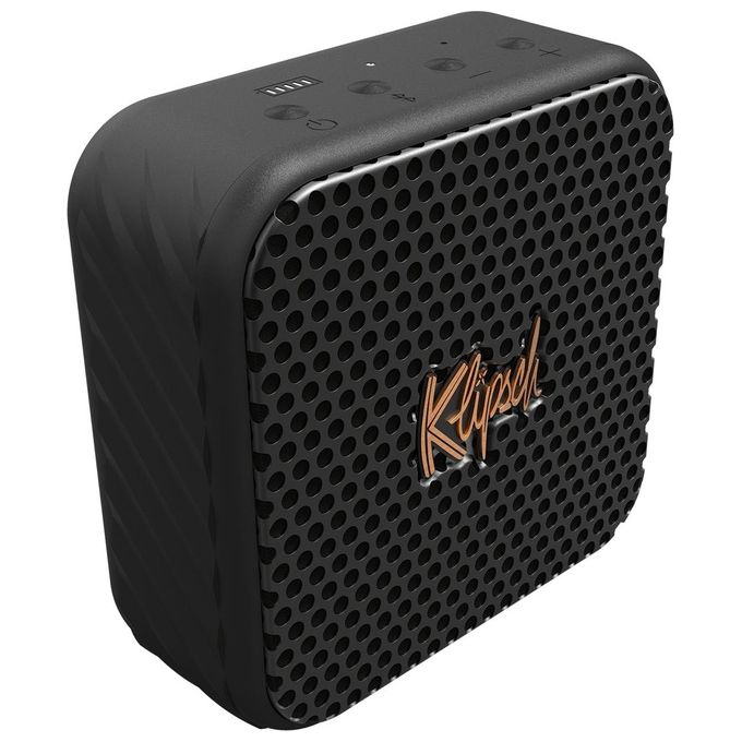 Klipsch 1072094 Austin Cassa Bluetooth Portatile 10W IP67 Autonomia 12h Bluetooth 5.3 colore Nero