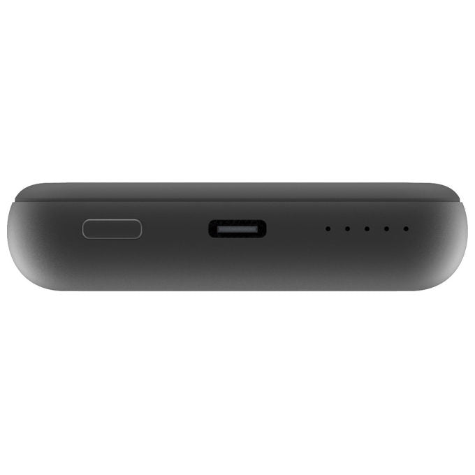 Verbatim 1261539 Charge 'n' Go Power Bank 10000 mAh con Ricarica Wireless Magnetica 15 W e USB-C PD 3.0 colore Grigio