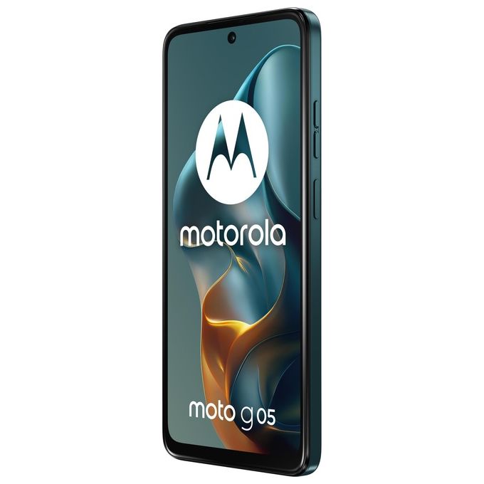 Motorola PB6L0008ES Moto g05 Smartphone 4G 6.67'' 4 GB RAM 128 GB Android 15 Batteria 5200 mAh colore Verde