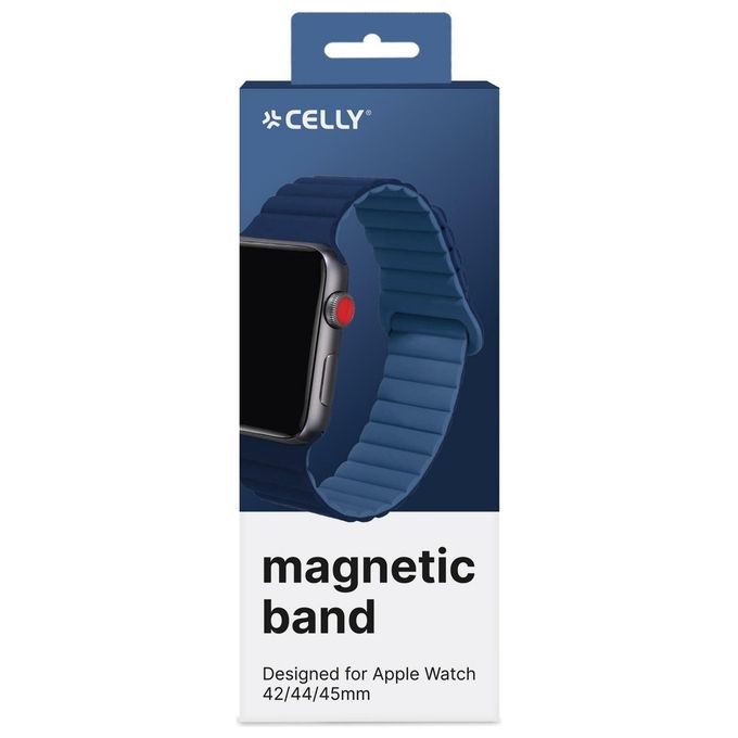 Celly Watchband 42-44-45mm Magenta Nero