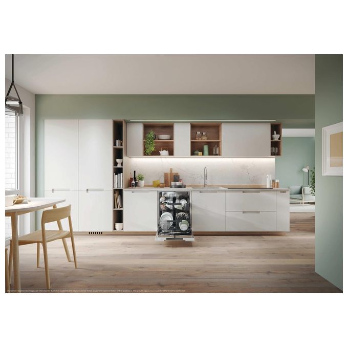 Candy CS4E7L0W RapidÓ Lavastoviglie Incasso Scomparsa Totale 14 coperti Classe E 47 dB Wi-Fi (82x60x56 cm) colore Bianco