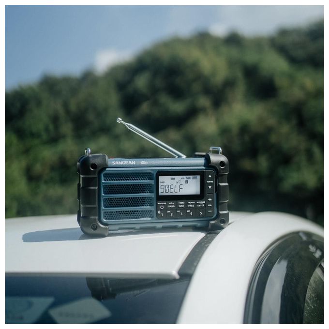 Sangean MMR-99DAB+ MMR-99 DAB Radio Portatile Digitale con DAB+ FM Bluetooth 5.0 IP55 colore Ocean Blue