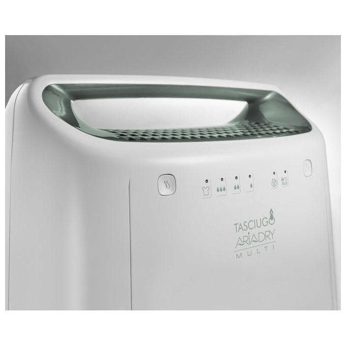 De'Longhi DEX212SF Tasciugo AriaDry Multi Deumidificatore 12 l-24h 55 m² 36 dB Filtro Antiallergico Carboni Attivi colore Bianco