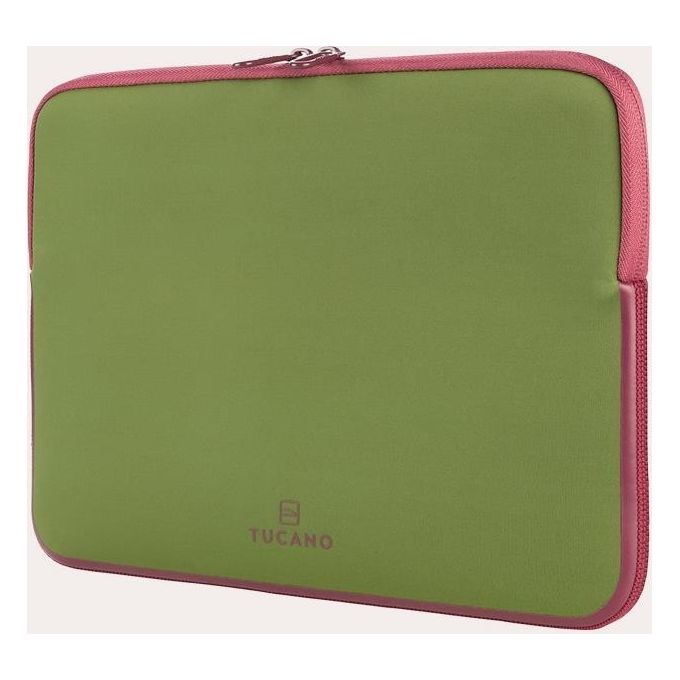 Tucano BF-E-MB213-V Elements Second Skin Custodia a Tasca Notebook 13'' Neoprene MacBook Pro Air colore Verde
