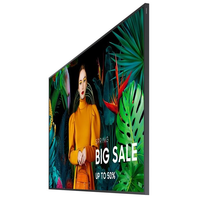 Samsung QH50C Display per Segnaletica Digitale 50'' 4K Ultra HD LCD 700 cd-m² Wi-Fi Tizen 7.0 24-7 colore Nero