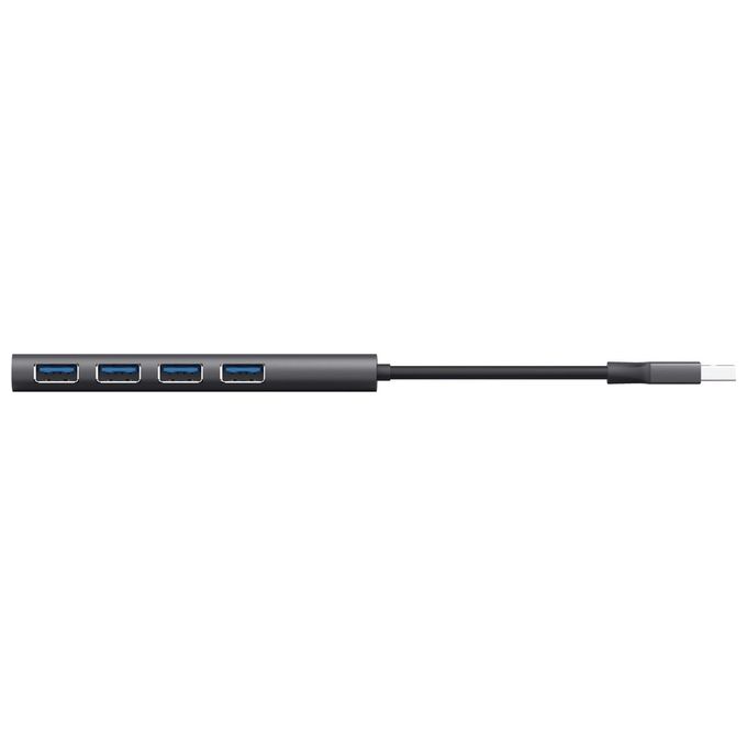 Trust Halyx USB 3.2 Gen 1 Type-A 5 Mbit-s Nero-Grigio