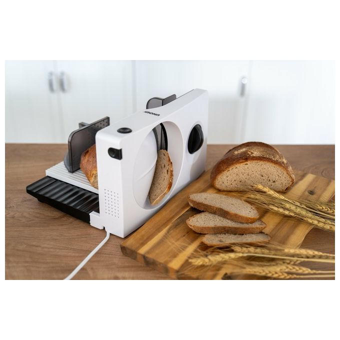 Unold Affettatrice Curve Argento 100W Pieghevole