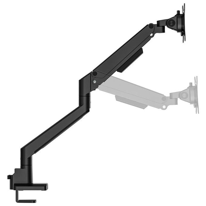 Neomounts W128881659 NEXT Slim Braccio da Scrivania per Monitor 17''-35'' 9 Kg VESA 100x100 mm con Molla a Gas colore Nero