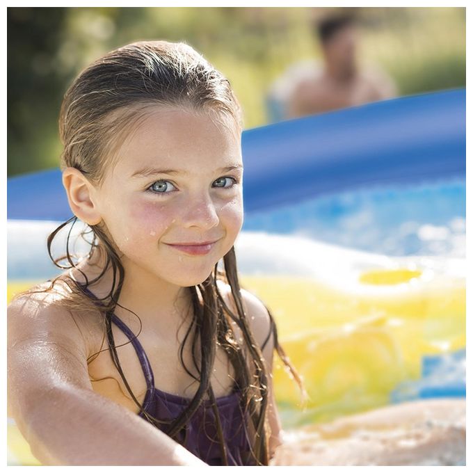 Intex 28158NP Piscina Fuori Terra Easy Set Rotonda Pompa Filtro 2006 L-h 9729 L PVC Azzurro 457x84 cm 457x84 cm Con Pompa Filtro