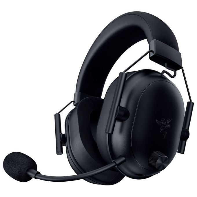 Razer RZ04-04960100-R3M1 BlackShark V2 HyperSpeed Cuffie Gaming Wireless 2.4 GHz Bluetooth 5.2 Driver 50mm THX Spatial Audio autonomia 70 ore colore Nero