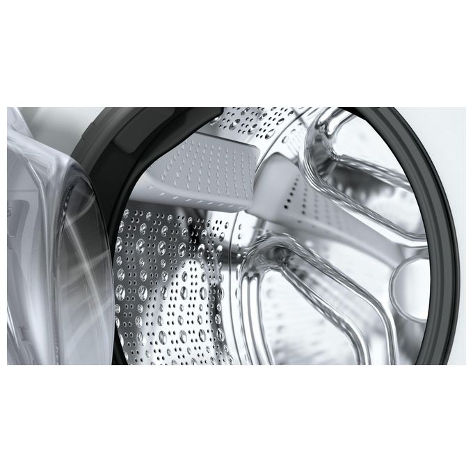 Bosch Serie 6 WGG244F1IT Lavatrice a carica frontale 9 Kg 1400 giri Classe A-Vapore Iron Assist Programma Hygiene Plus i-Dos Motore Inverter EcoSilence Bianco