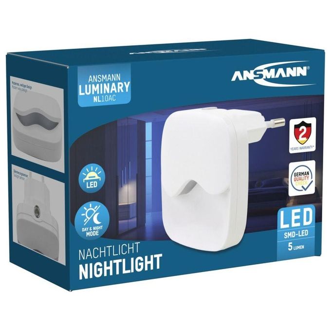 Ansmann NL10AC Luce Notturna Bianco