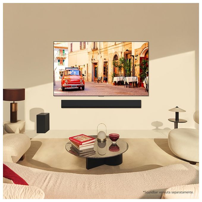 LG OLED77G45LW Serie G4 Smart TV 77'' 4K OLED evo Dolby Vision 4 HDMI 2.1 120Hz webOS 24 colore Argento