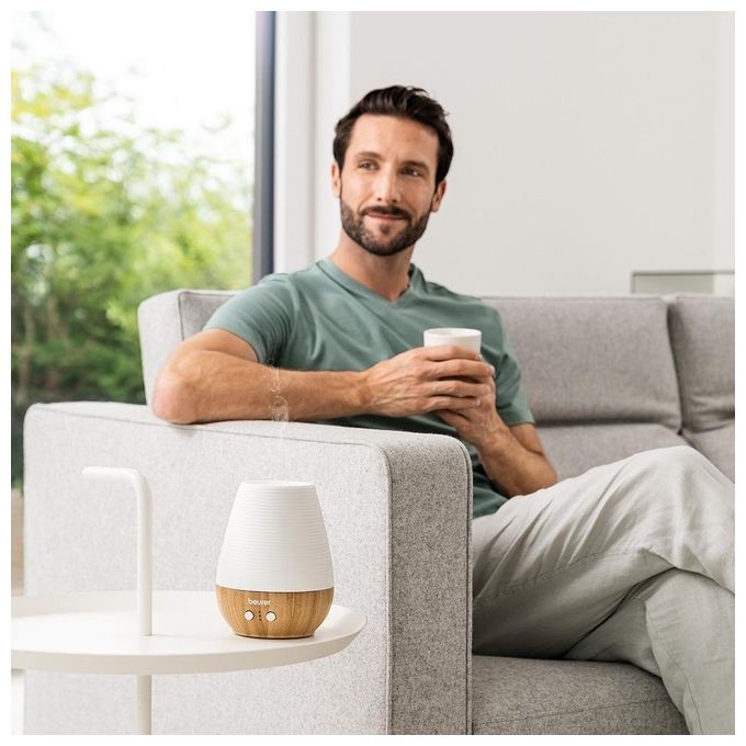 Beurer Diffusore di Aromi ad Ultrasuoni Luce Led 180ml 6 Colori