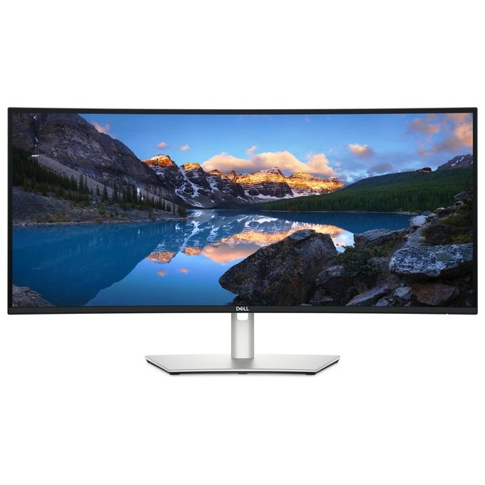 Dell U3425WE UltraSharp Monitor Curvo 34.1'' WQHD IPS Black 3440x1440 120Hz Thunderbolt 4 USB-C 90W colore Nero Argento