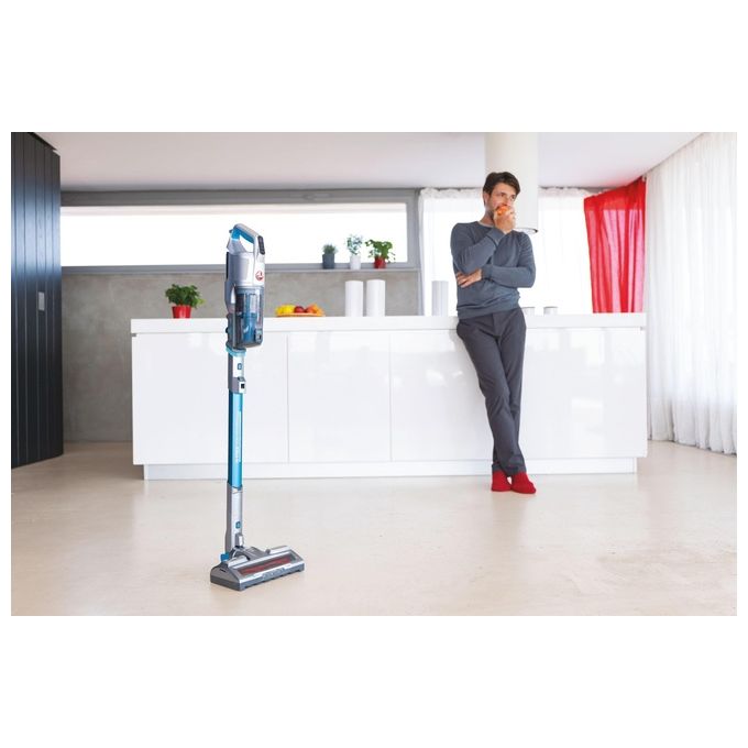 Hoover scopa elettrica senza fili h free 500 hydro plus 2in1 aspira lava 45min grigio