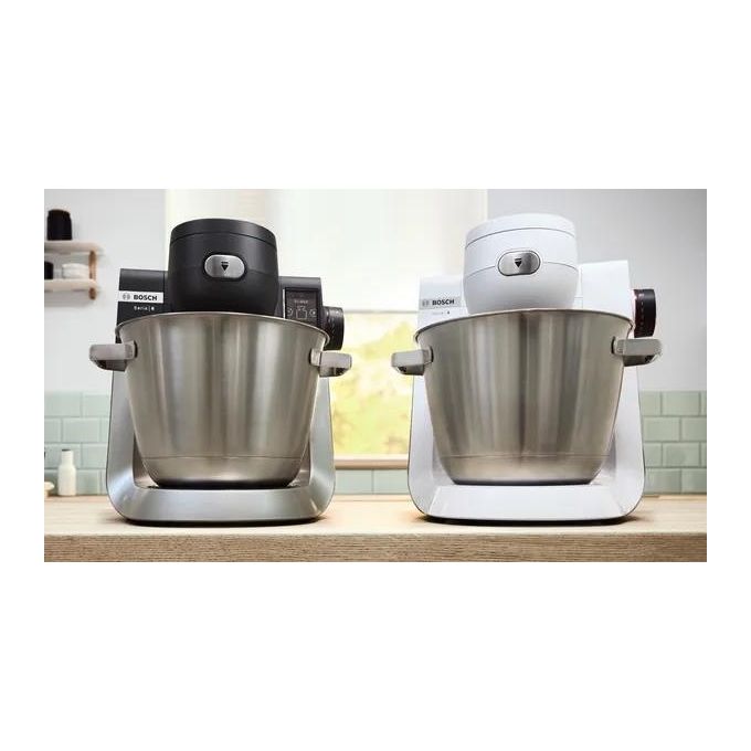 Bosch MUZS6ER Ciotola in Acciaio Inox per Robot da Cucina Serie 6 Capacita' 5,5 L colore Acciaio inox