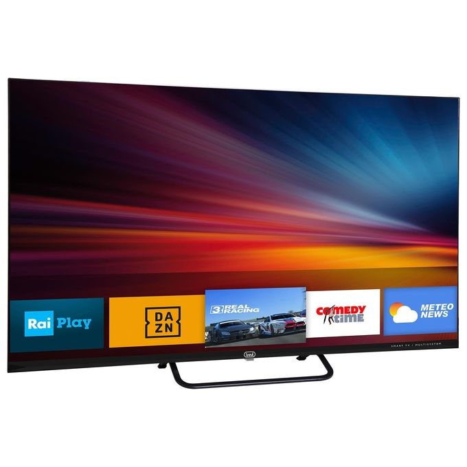 Trevi LTV 4302 SMART Smart TV 43'' Full HD Android 12 DVB-T2 DVB-S2 Wi-Fi LAN 3 HDMI 2 USB CI+ colore Nero