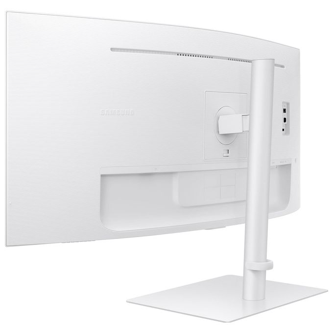 Samsung LS34C650TAUXEN ViewFinity S65TC Monitor PC 34'' WQHD 3440x1440 VA Curvo 1000R 100Hz 5ms 2x Thunderbolt4 HDMI DP colore Bianco