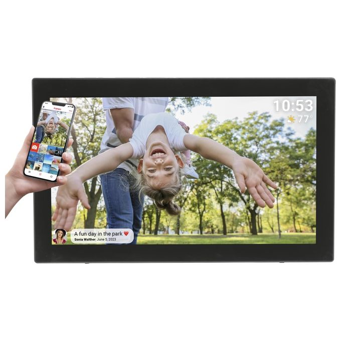 Denver PFF-2160 Frameo Cornice Digitale 21.5'' IPS Full HD Touch Wi-Fi 32 GB colore Nero