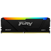Kingston Technology KF436C17BB2A-8 FURY Beast Modulo Memoria 8 GB DDR4 3600 MT-s CL17 RGB colore Nero