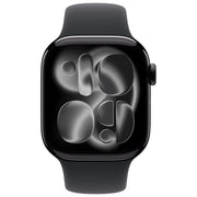 Apple MXLJ3ZM-A Cinturino Sport per Apple Watch Fluoroelastomero Nero 42 mm S-M colore Nero
