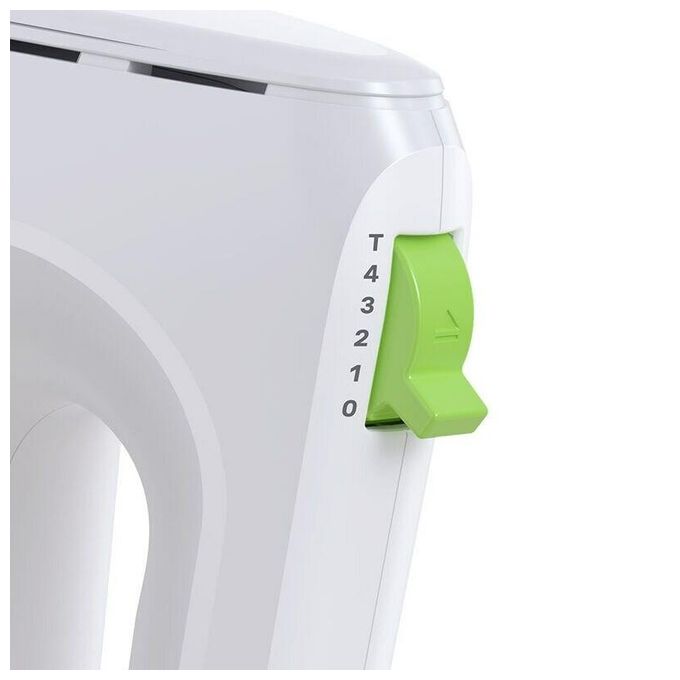 Braun HM1100WH Minipimer 5 Sbattitore Manuale 4 Velocita' Turbo FastMix EasyClic 450 W colore Bianco