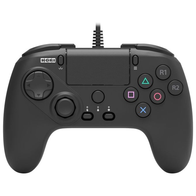 Hori SPF-023U Fighting Commander OCTA Gamepad Cablato PC PlayStation 4 PlayStation 5 3 m jack cuffie colore Nero