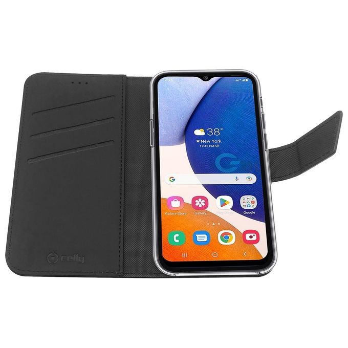 Celly Wally Case per Samsung Galaxy A14 5G Black