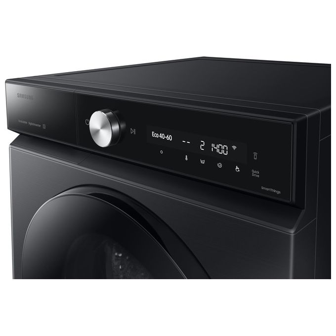 Samsung BESPOKE AI WW11DB8B95GBU3 Lavatrice carica frontale Quickdrive 11Kg 1400 giri Classe A nera