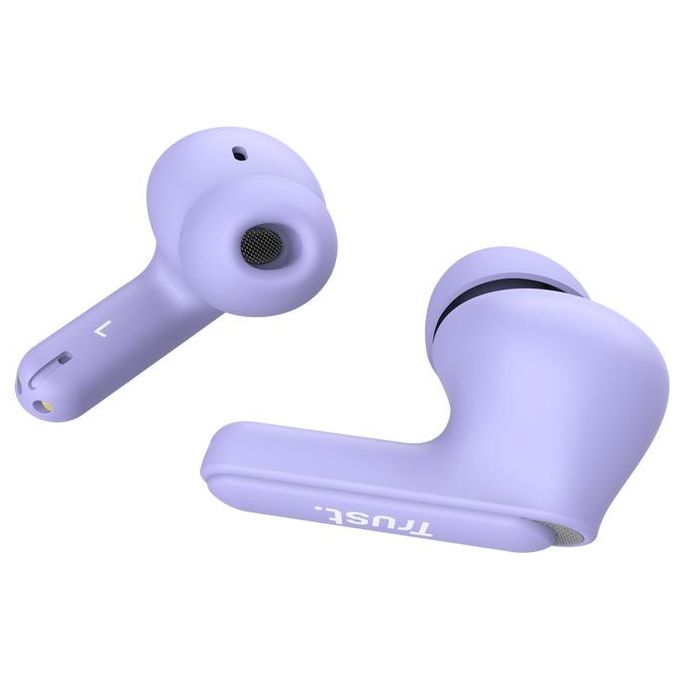 Trust Yavi Auricolare True Wireless Stereo (TWS) In-ear Musica e Chiamate USB tipo-C Bluetooth Viola