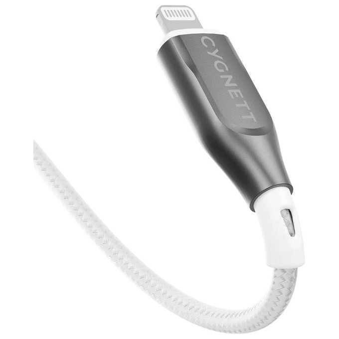 Cygnett CY4661PCCAL Kenable Cavo da Lightning a USB-A 2 m 60W 480 Mbps colore Bianco