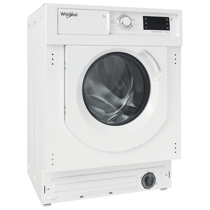 Whirlpool BI WMWG 71483E EU N Lavatrice da incasso Frontale 7 Kg 1400 rpm Classe D Motore Inverter FreshCare+ AquaStop (82x60x55 cm) colore Bianco