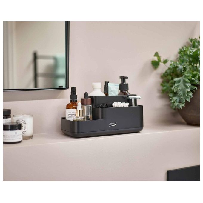 Joseph Joseph EasyStore Bathroom Caddy Nero