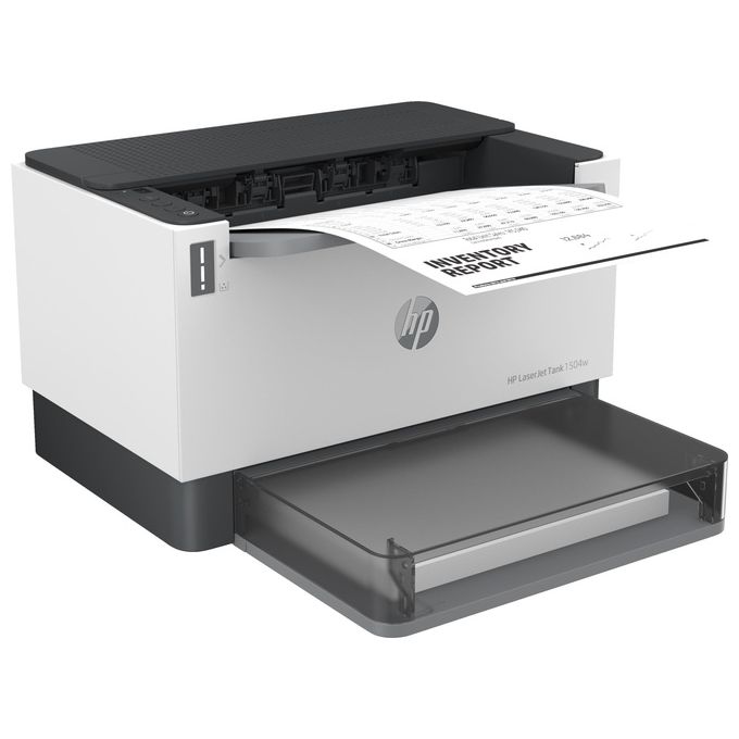 HP 2R7F3A LaserJet Tank 1504w Stampante Laser Monocromatica 22 ppm 5000 pagine Wi-Fi USB LCD colore Bianco